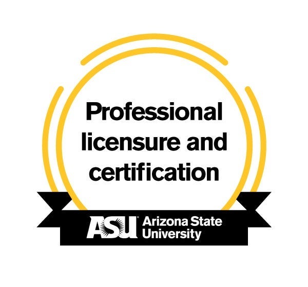 Professional licensure and certification