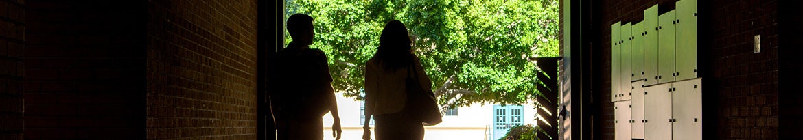 Image of people meeting outdoors