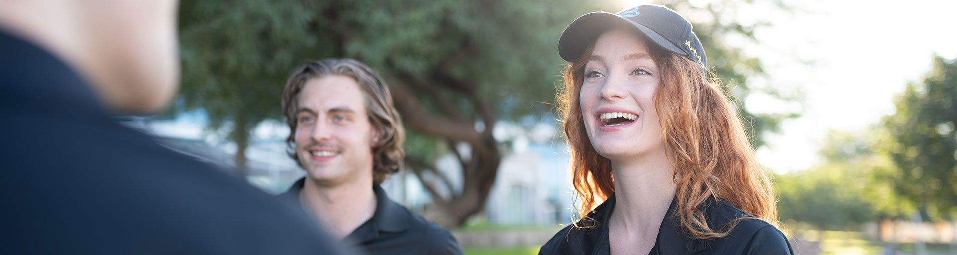 Students being welcomed at an ASU event