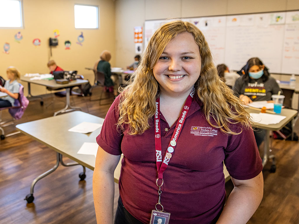 America Reads in action in the classroom
